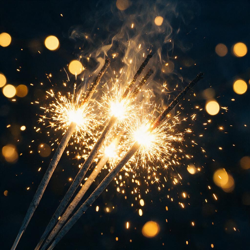 Sparklers e Velas
